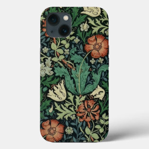 Etui iPhone 13 William Morris Compton Floral Art nouveau Motif