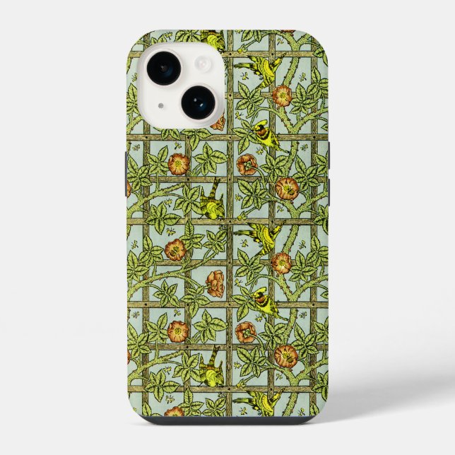 Coque iPhone William Morris Design #5 (Verso)