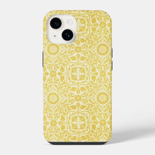 Coque iPhone William Morris Dessin #8 (Verso)