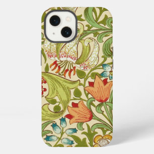Etui iPhone 13 William Morris Golden Lily Vintage Préraphaélite