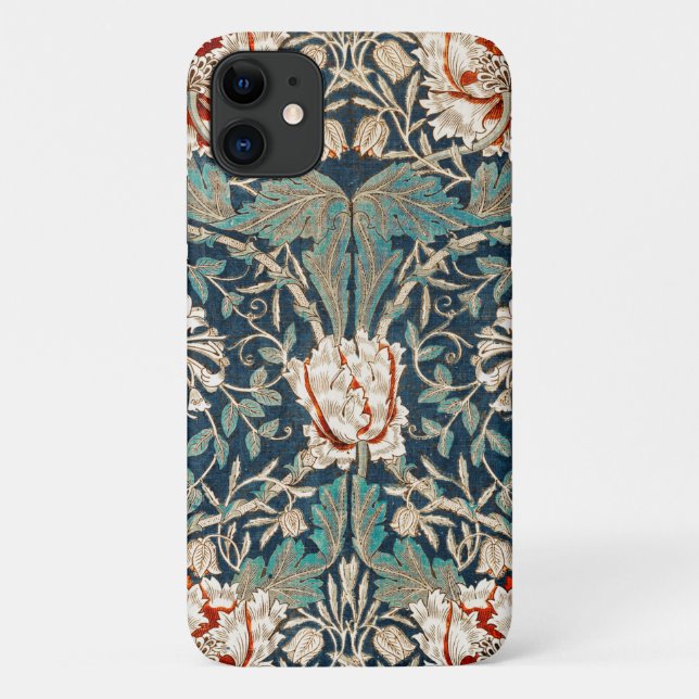 COQUE IPHONE : WILLIAM MORRIS : HOEYSUCKLE (Dos)