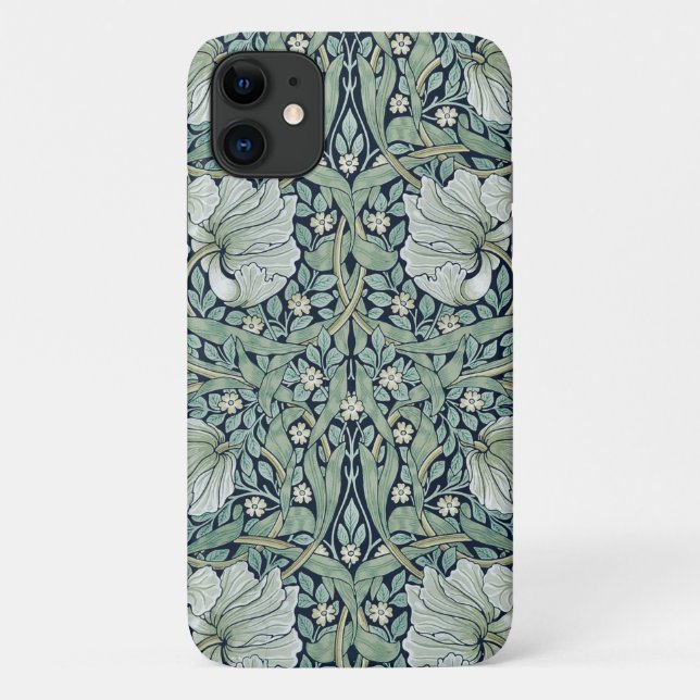 COQUE IPHONE : WILLIAM MORRIS : PIMPERNEL (Dos)