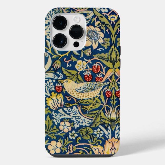Coque iPhone William Morris Voleur de fraise (Verso)