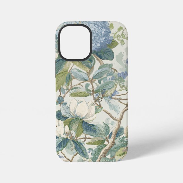 Coque iPhone Willow Little Magnolia Wallpaper Floral Coastal  (Verso)