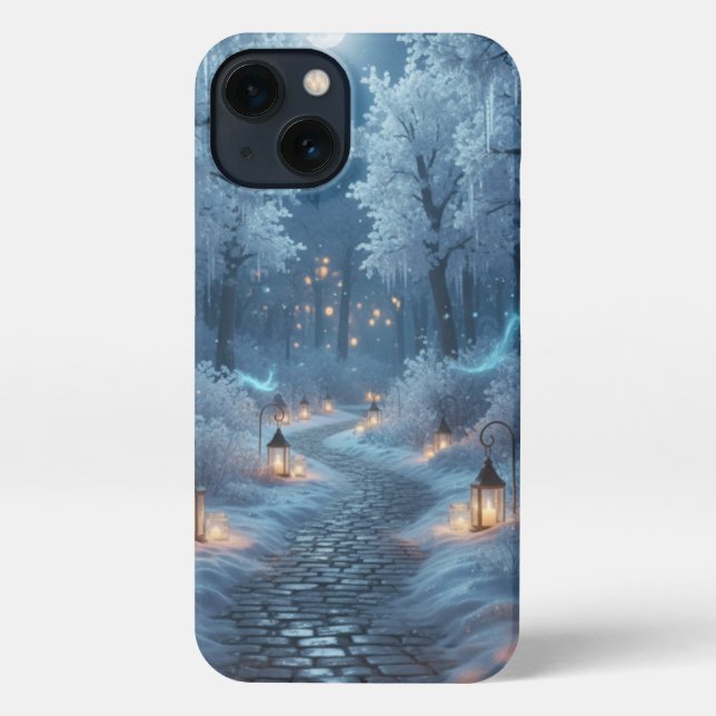 Coque iPhone Winter Wonderland -iPhone 13  Slim Fit Case     (Verso)