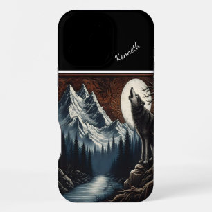 Coque iPhone 16 Pro Max Wolf's Moonlit Howl