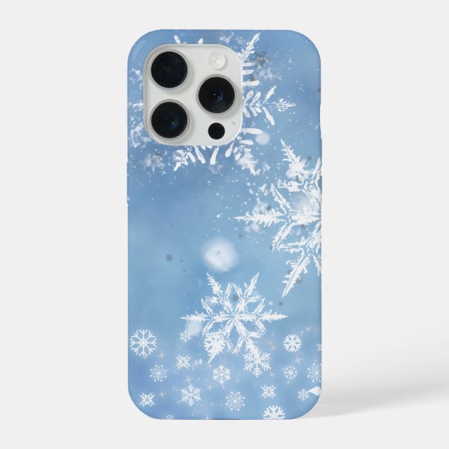 Coque iPhone Wonderful Christmas Snow (Verso)