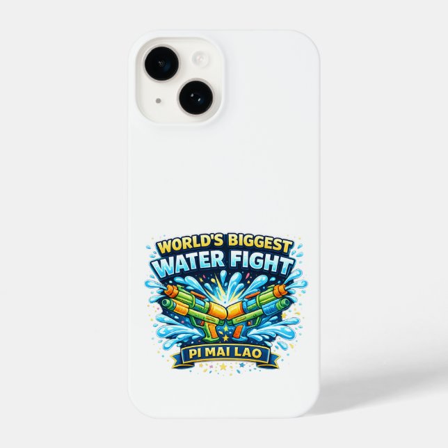 Coque iPhone World's Biggest Water Fight – Pi Mai Lao (Verso)