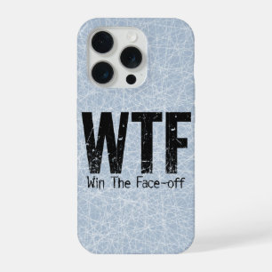 Coque iPhone 15 Pro WTF : Gagner la mise en jeu (Hockey) Case-Mate iPh