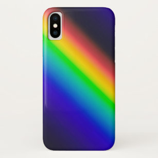 Coque iPhone X Diagonale du spectre solaire