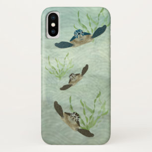 Coque iPhone X pour les tortues marines