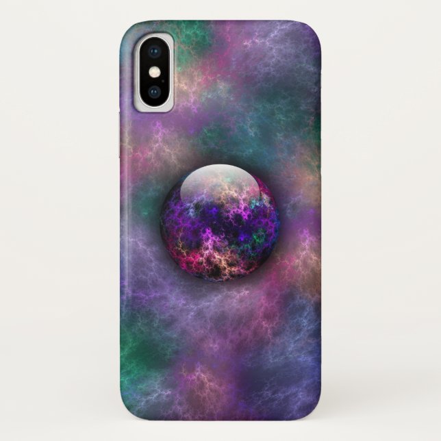 Coque iPhone X Son coque iphone De Matériaux Lumineux (Dos)