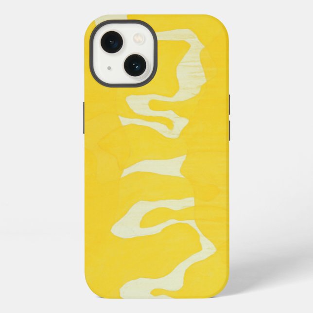 Coque iPhone Yellow journey (Verso)
