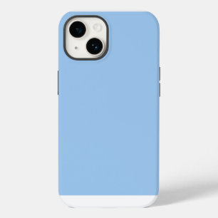 Coque Pour iPhone 14 Yeux bleus bébé (couleur unie)