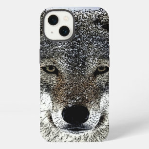 Etui iPhone 13 Yeux de loup