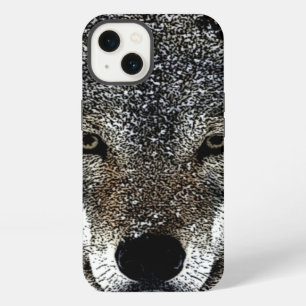 Etui iPhone 13 Yeux de loup