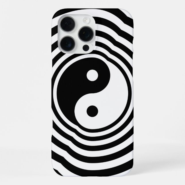 Coque iPhone Yin Yang Échos (Verso)