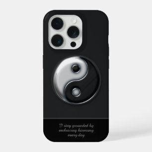 Coque iPhone 15 Pro Ying Yang 3D