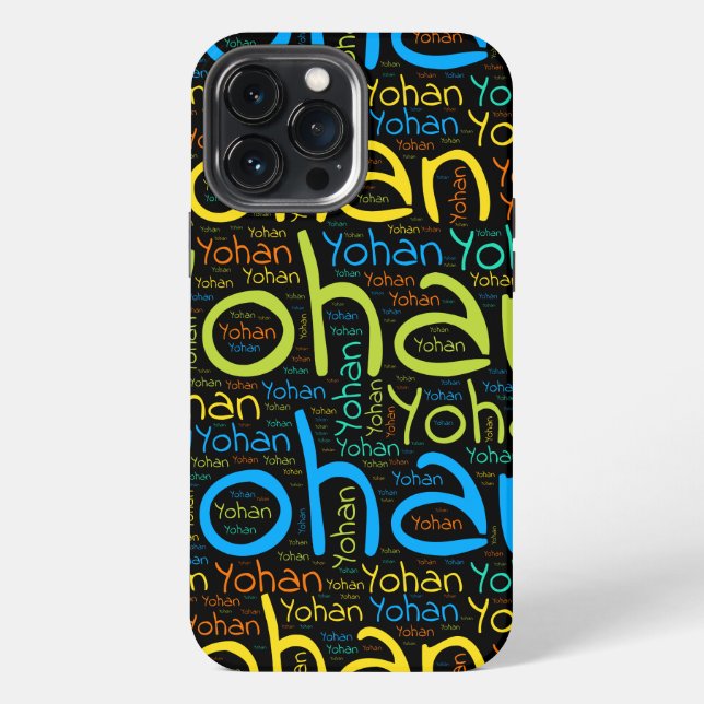 Coque iPhone Yohan (Verso)