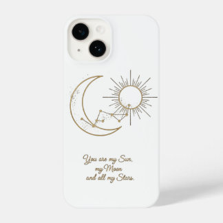 Coque Pour iPhone 14 You are my Sun Moon and Stars Phone Case - Minimal