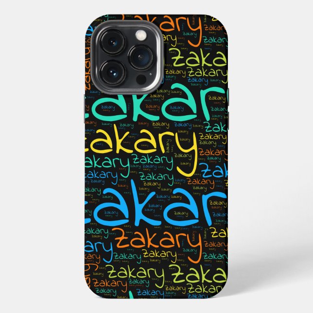 Coque iPhone Zacharie (Verso)