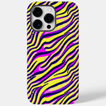 Zebra coloré Imprimer la bande Motif Abstrait
