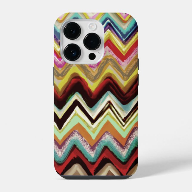 Coque iPhone Zig zag  (Verso)