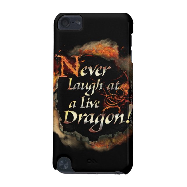 Coque iPod Touch 5G SMAUG™ - Graphique de logo pour ne jamais rire (Dos)