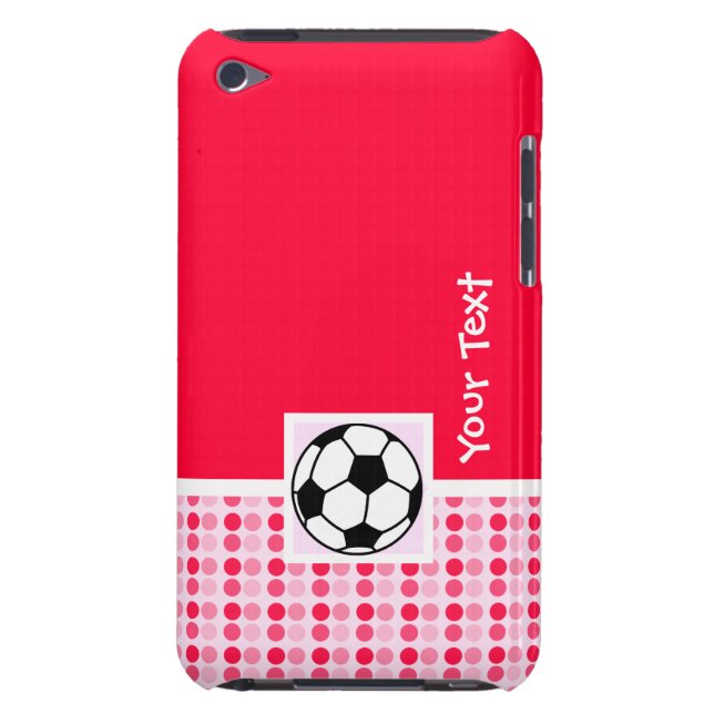 Coque iPod Touch Case-Mate Ballon de football mignon (Dos)