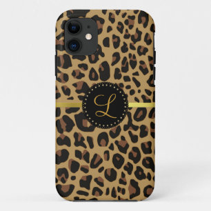 Coque Jaguar Print Monogramme iPhone 5