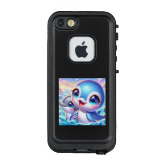 COQUE LifeProof FRÄ’ POUR iPhone SE/5/5s イルカくんのパラダイス
