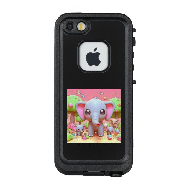 COQUE LifeProof POUR iPhone ゾウさんファミリー (Dos)