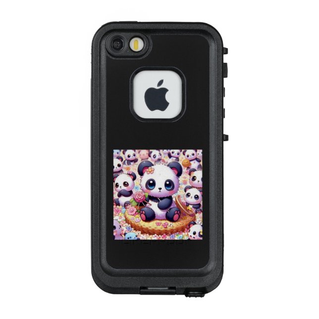 COQUE LifeProof POUR iPhone パンダくん大ファミリー (Dos)