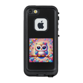COQUE LifeProof FRÄ’ POUR iPhone SE/5/5s  フクロウちゃんの眼差