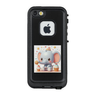 COQUE LifeProof FRÄ’ POUR iPhone SE/5/5s 甘えんぼうのピンクエレファント