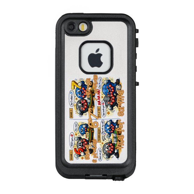 Coque LifeProof Pour iPhone 6’7” Éléments de chimie vitaux pour la survie (Dos)