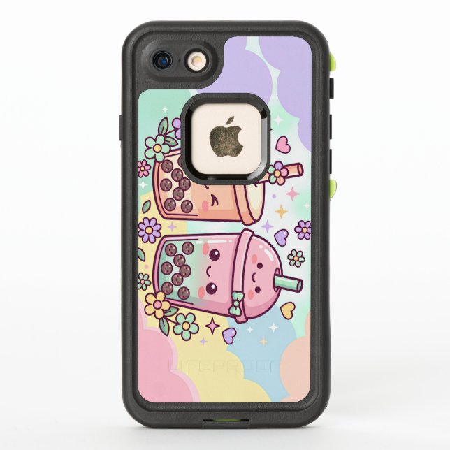 Coque LifeProof Pour iPhone Amis du Bubble Tea (Dos)