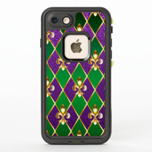 Arrière - plan de bijoux Mardi Gras