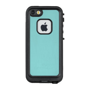 Coque LifeProof FRÄ’ Pour iPhone SE/5/5s Bleu Aqua couleur uni
