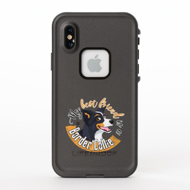 Coque LifeProof Pour iPhone Chien d'amour (Dos)