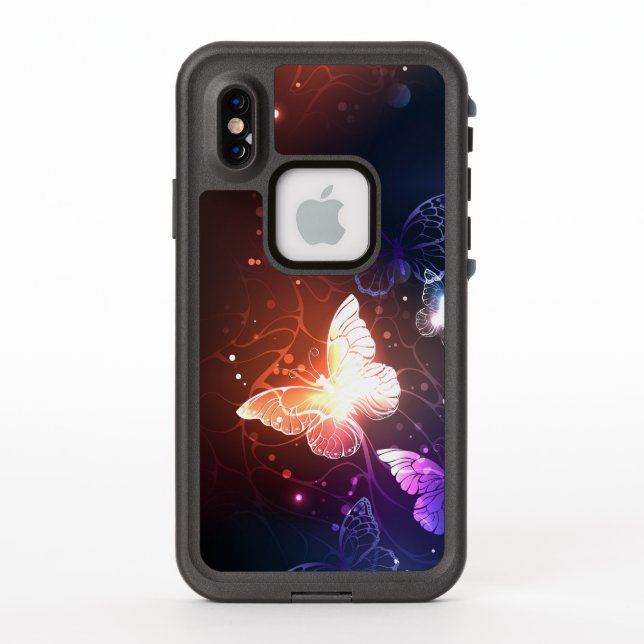Coque LifeProof Pour iPhone Clowing Night Butterflies (Dos)