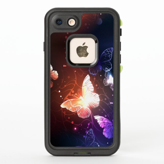 Coque LifeProof Pour iPhone Clowing Night Butterflies (Dos)