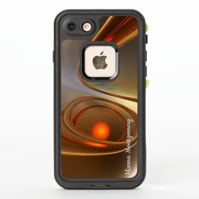 Coque LifeProof Pour iPhone Conception 3d Abstraite tendance et élégante (Dos)