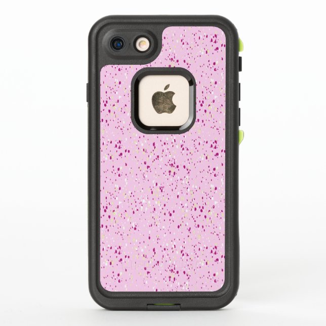 Coque LifeProof Pour iPhone Conception de motif abstrait Terrazzo (Dos)