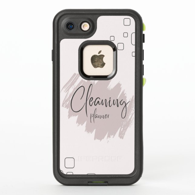Coque LifeProof Pour iPhone Conception du nettoyage (Dos)