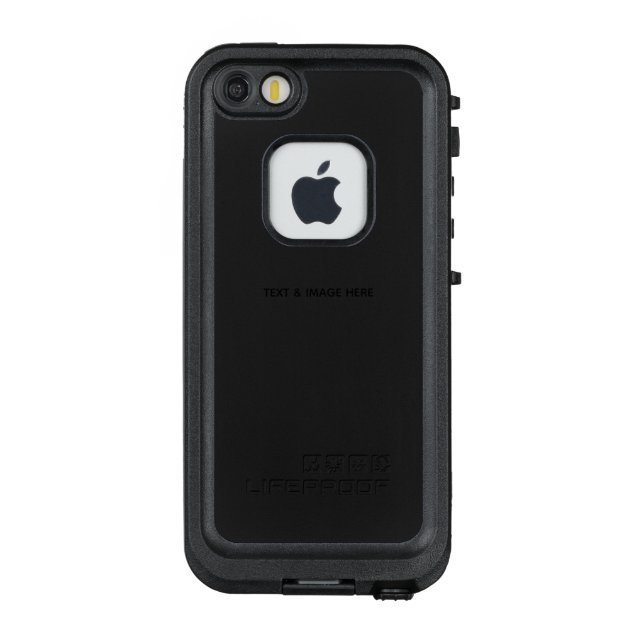 Coque LifeProof Pour iPhone Créez votre propre blanc (Dos)