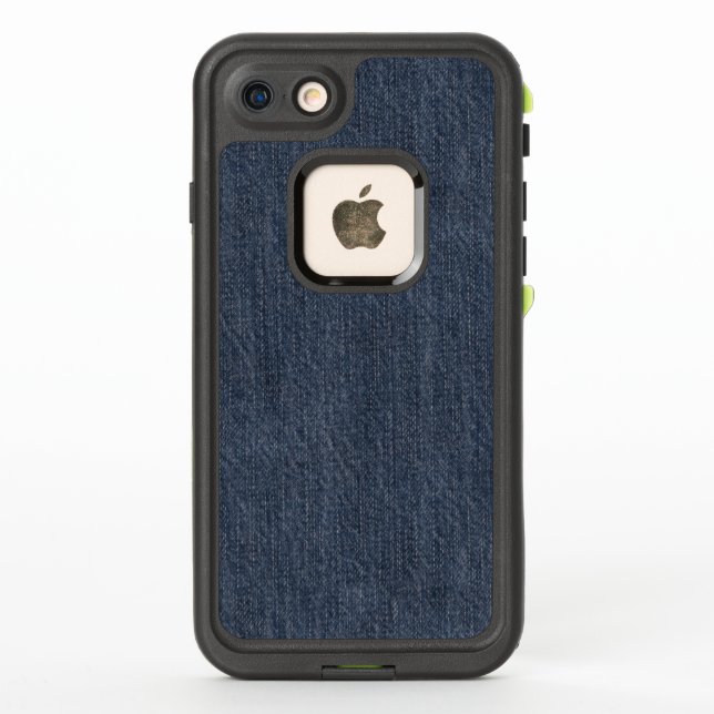 Coque LifeProof Pour iPhone Denim bleu classique (Dos)