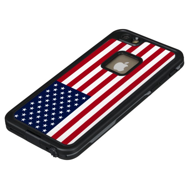 Coque LifeProof Pour iPhone Drapeau américain (Haut)