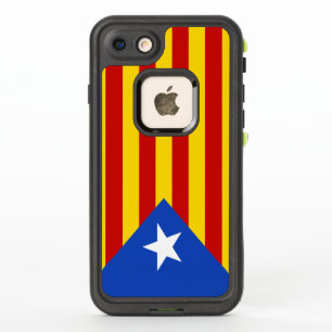 Drapeau de l'indépendance catalane en Espagne