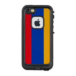 Coque LifeProof FRÄ’ Pour iPhone SE/5/5s Drapeau patriotique arménien